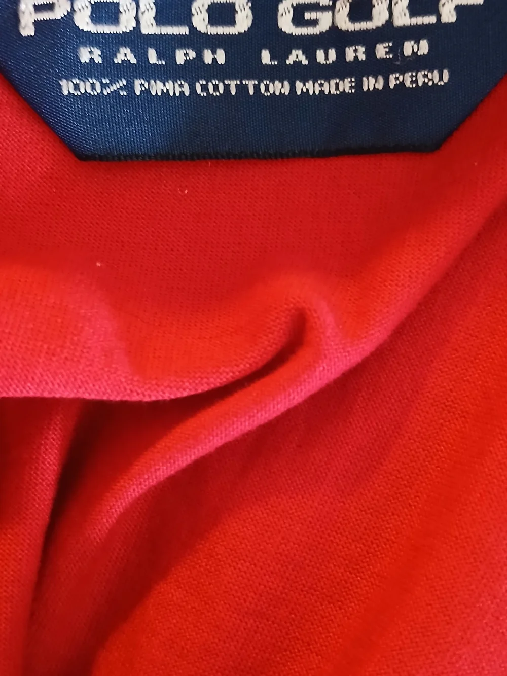 Polo Golf Ralph Lauren Red Short-Sleeve Polo Shirt Mens Sz XL